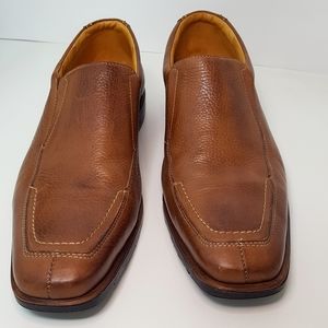 Florsheim Men's Brown Leather Bio Comfort Slip-On Dress/Casual Shoes
